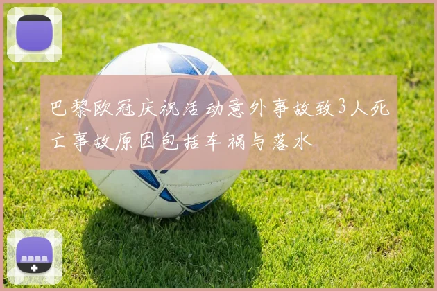 巴黎欧冠庆祝活动意外事故致3人死亡事故原因包括车祸与落水